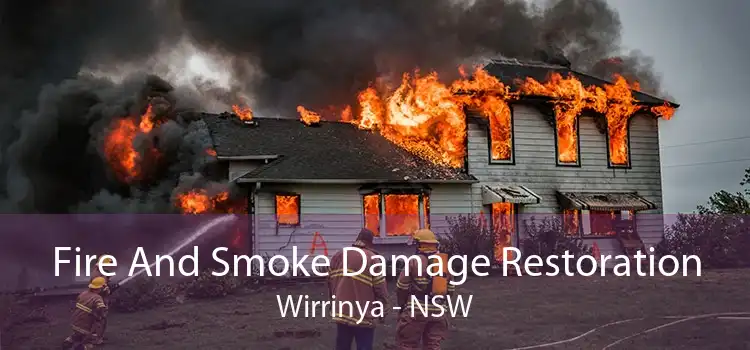 Fire And Smoke Damage Restoration Wirrinya - NSW