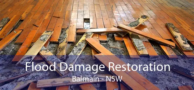 Flood Damage Restoration Balmain - NSW