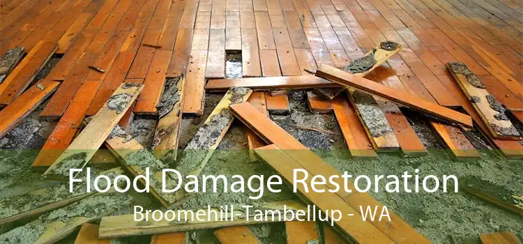 Flood Damage Restoration Broomehill-Tambellup - WA