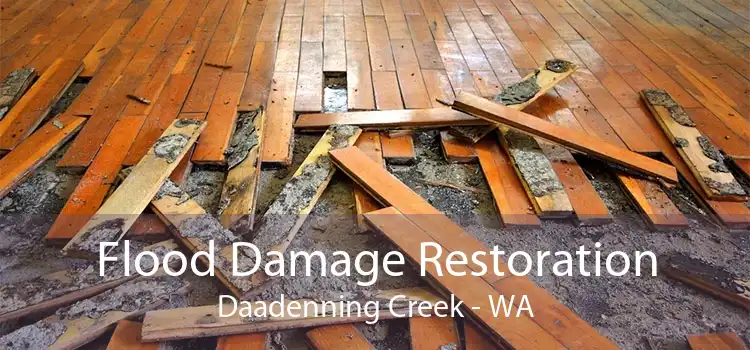 Flood Damage Restoration Daadenning Creek - WA