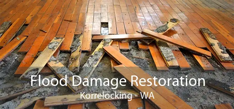 Flood Damage Restoration Korrelocking - WA