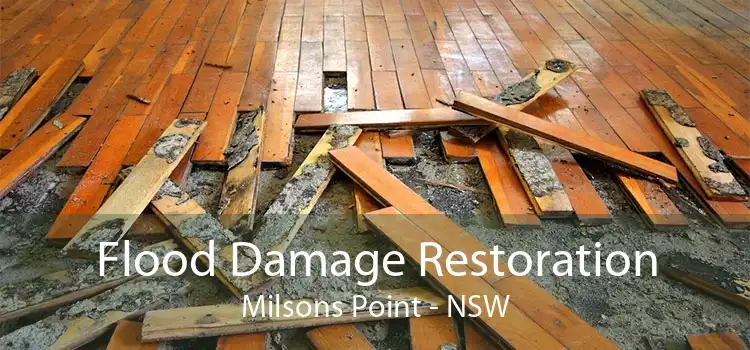 Flood Damage Restoration Milsons Point - NSW