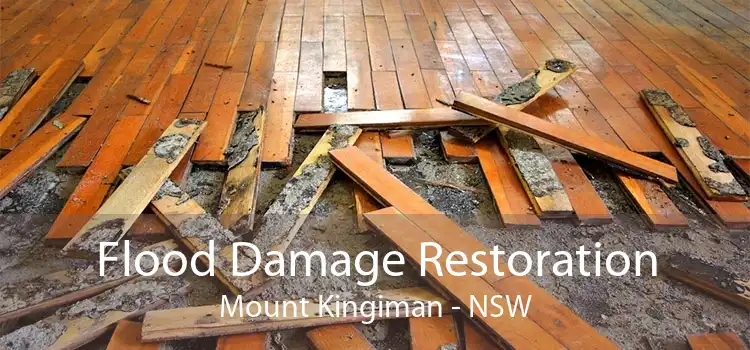 Flood Damage Restoration Mount Kingiman - NSW