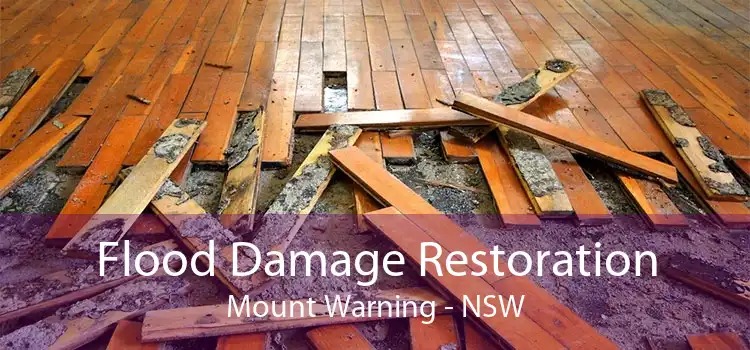 Flood Damage Restoration Mount Warning - NSW