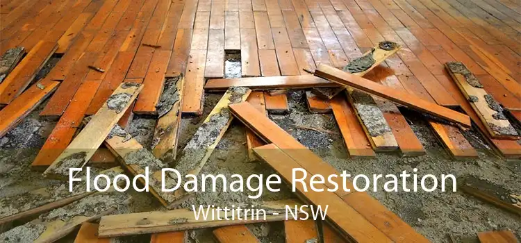 Flood Damage Restoration Wittitrin - NSW