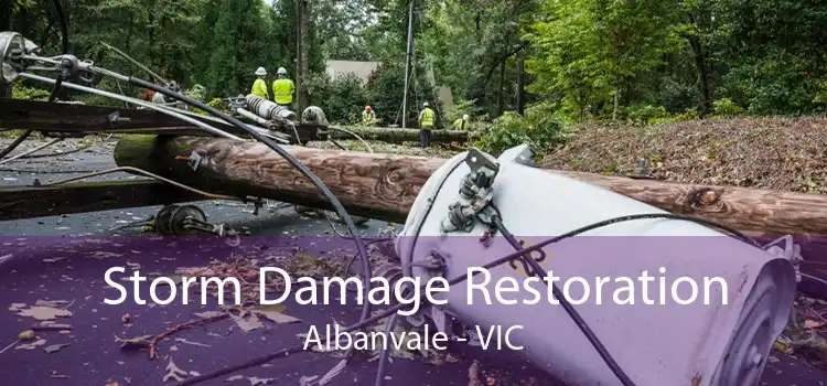 Storm Damage Restoration Albanvale - VIC