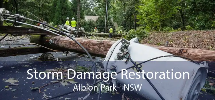 Storm Damage Restoration Albion Park - NSW