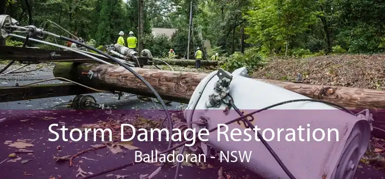 Storm Damage Restoration Balladoran - NSW