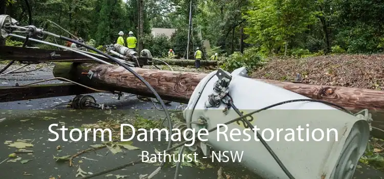 Storm Damage Restoration Bathurst - NSW