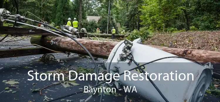 Storm Damage Restoration Baynton - WA