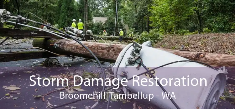 Storm Damage Restoration Broomehill-Tambellup - WA