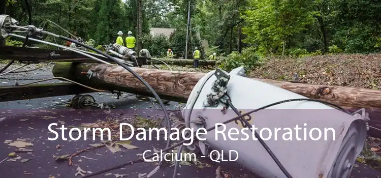 Storm Damage Restoration Calcium - QLD