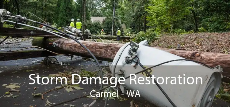 Storm Damage Restoration Carmel - WA