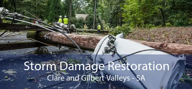 Storm Damage Restoration Clare and Gilbert Valleys - SA