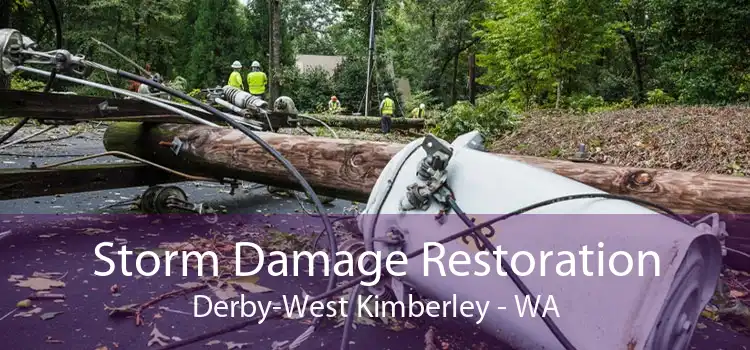 Storm Damage Restoration Derby-West Kimberley - WA