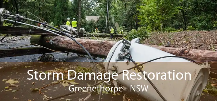 Storm Damage Restoration Greenethorpe - NSW