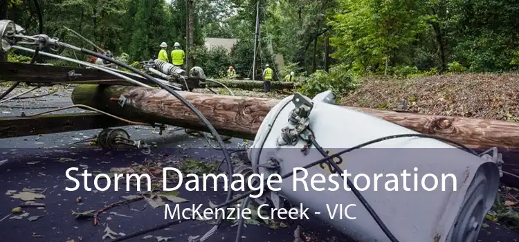 Storm Damage Restoration McKenzie Creek - VIC