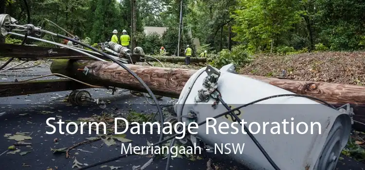 Storm Damage Restoration Merriangaah - NSW