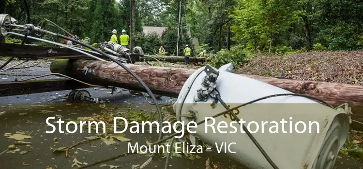 Storm Damage Restoration Mount Eliza - VIC