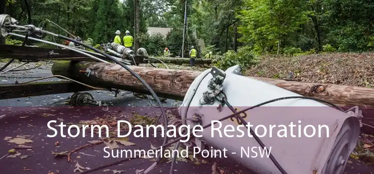 Storm Damage Restoration Summerland Point - NSW