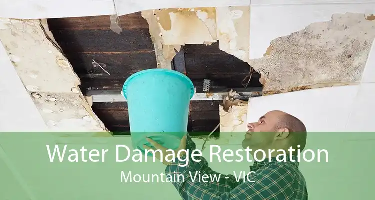 Water Damage Restoration Mountain View - VIC